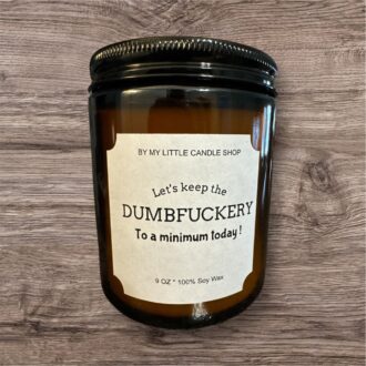 Let's Keep The Dumbfuckery To A Minimum