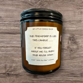 Our Friendship Is Like This Candle...